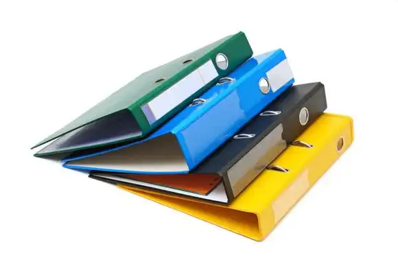 what to do with old binders
