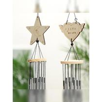 Chinas Xinsen style retro bells and glass workers home shells and wind chimes hanging ornaments Xiao Qingyi girls southern freshman