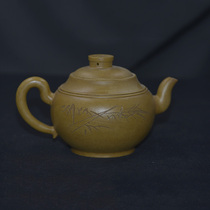 KC1340 Purple Clay Pot Bamboo Section