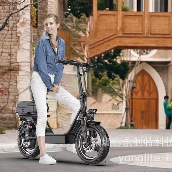 Direct Supply from Us Warehouse: Two-Wheeled Electric Bicycle, Foldable Mobility Scooter, Small Portable Electric Bike for Adults