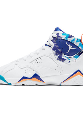 Jordan Air Jordan 7 Chlorine Blue 合成革 潮流舒适 轻便 中帮