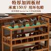 Special Kitchen Storage Rack for Hot Pot Restaurants, Used to Place Vegetable Trays and Dishes, Commercial Trolley for Restaurants, Barbecue Food Rack