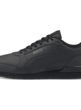 Puma/彪马St Runner V3 L百搭低帮休闲鞋男女同款黑色384855-11