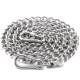 Dog Chain for Medium-Sized Dogs, Stainless Steel 304 Seamless Iron Chain Collar, Thickened Dog Leash, Anti-Bite Dog Leash