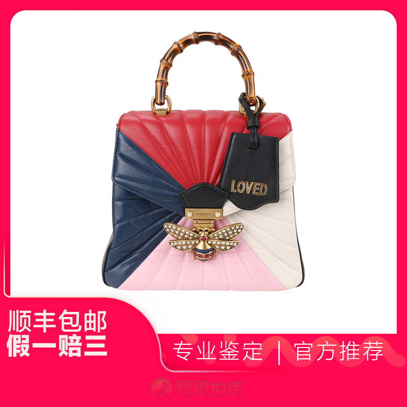 [Buy Now] [9.0 New] Gucci Women's Bee Queen Margaret Handbag Backpack