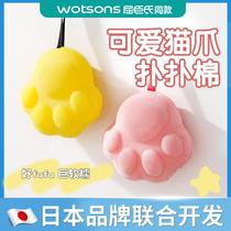 Super soft newborn baby bath sponge konjac pop cotton shampoo and dirt rub bath artifact childrens bath bath ball