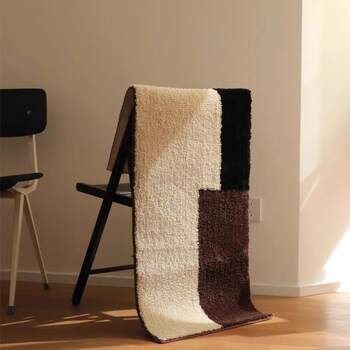 Maillard second-hand carpet stain-resistant flocking living room coffee table mat machine washable entrance bedroom bedside bay window carpet