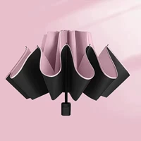 Розовый зонтик, диаметр 96мм, 96см