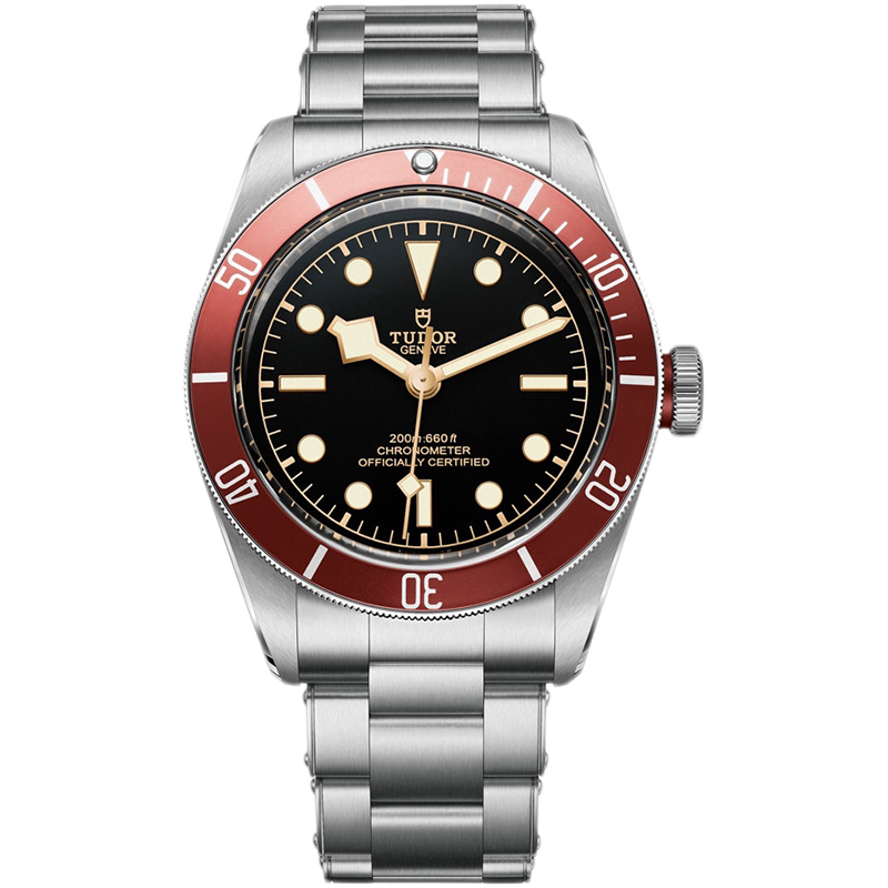 Box and Papers [9.8 New] Tudor Black Bay Series Steel Automatic Mechanical Watch for Men M79230R-0012