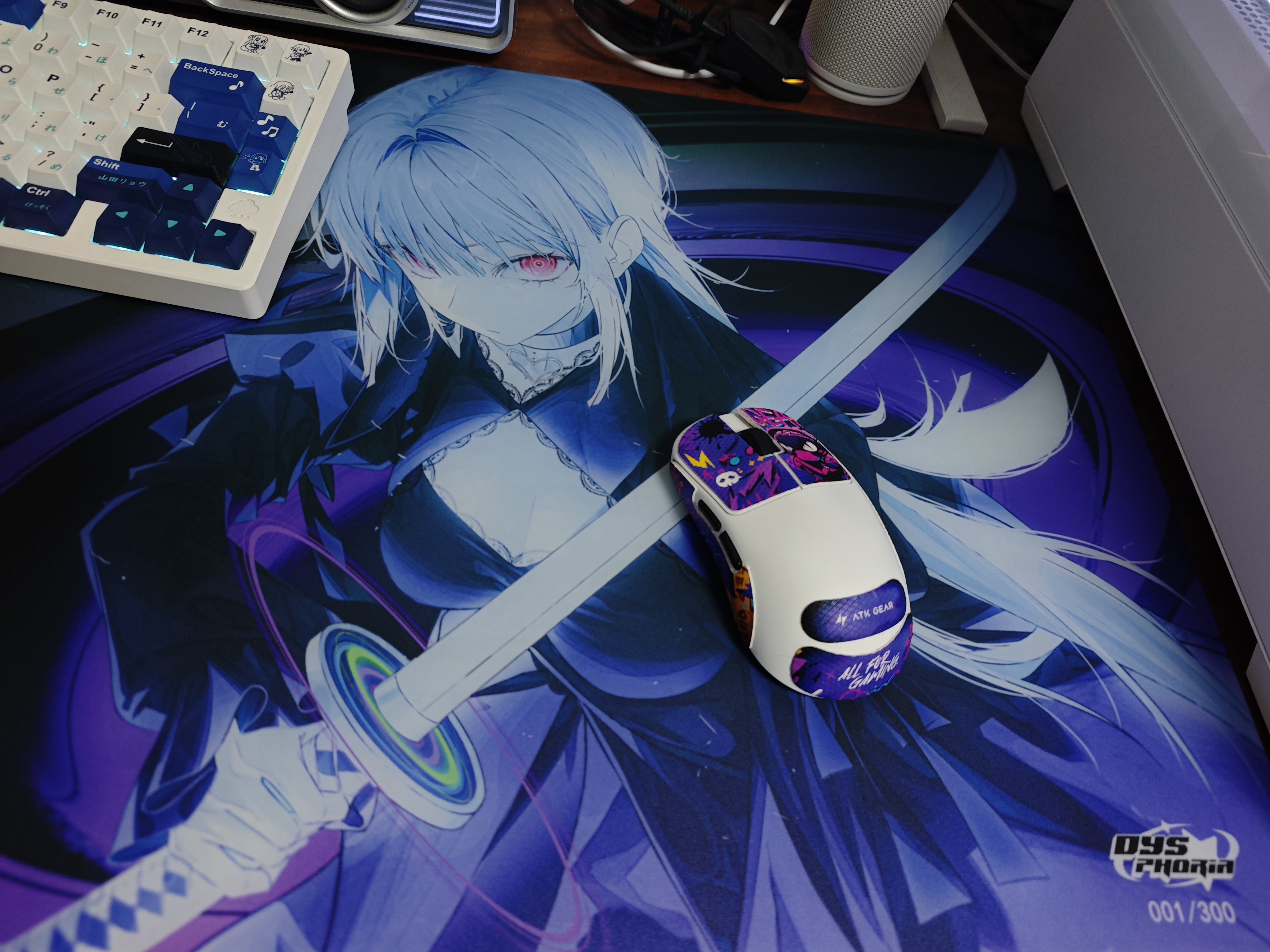 知郁DYSPHORIA MAKI真希2mm润滑涂层玻璃鼠标垫APEX OW洲瓦长TTK-淘宝网