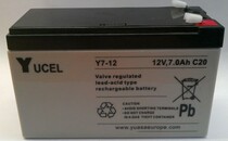 Spot YUCEL Y7-12 12V7 0AH emergency power access guard UPS power supply ship equipment battery