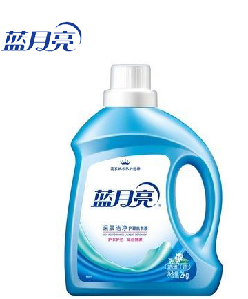 2kg蓝月亮大瓶深层洁净洗衣液(清雅丁香)非袋装