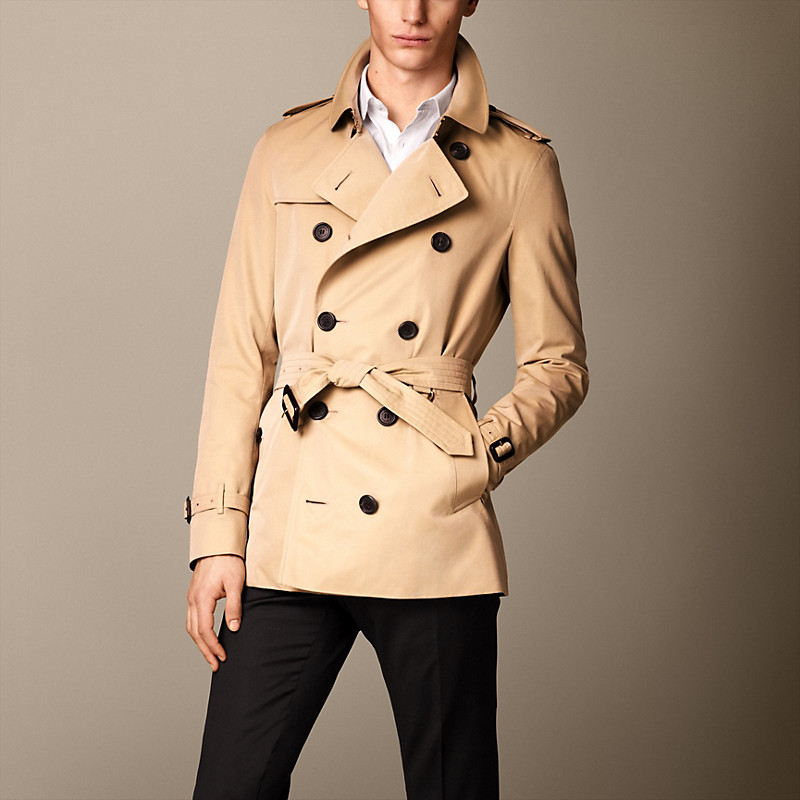 BURBERRY/博柏利桑德林汉姆短款 - Heritage Trench风衣 39066871