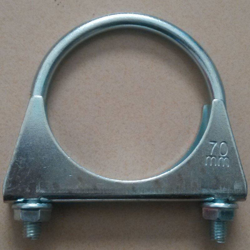 Exhaust pipe card 70 pipe pipe hoop Pipe hoop pipe clamp pipe clamp pipe clamp Pipe clamp Pipe clamp u-shaped hoop standard