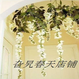 Симуляция цветочные и фальшивые цветочные гостиные украсить цветочную стену -нанесенные на стену.