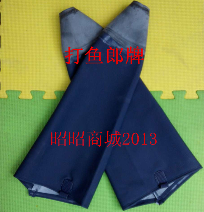 Acid and alkali resistant rubber lengthened pvc gloves cuffs waterproof sleeves fishing catching fish gloves selling fish special