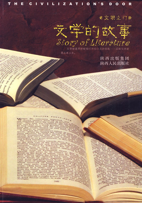正版包邮文明之门----文学的故事