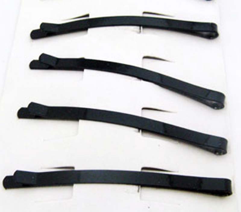 South Korean ornament Korean version headwear plus coarse lengthened hair clip hair accessories lengthened with clip edge clip plus coarse black hair clip
