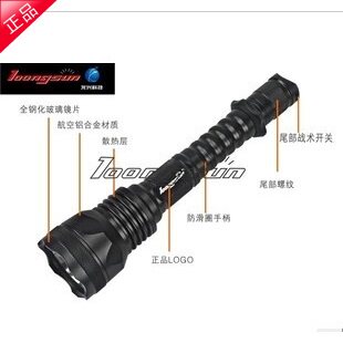 Longxing LED Flashlight Outdoor Far Shot T603 Intense Light Flashlight Import T6 Wick Waterproof Charge