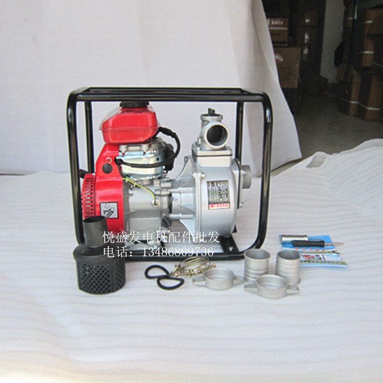 2 Inch Gasoline Engine Water Pump Four Punch Agricultural Farmland Irrigation Pump Garden Self-Suction Pump Chongqing Min Long