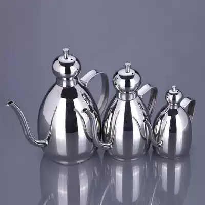 Imported 304 stainless steel oil pot anti-leakage oil bottle soy sauce bottle vinegar bottle vinegar bottle seasoning bottle seasoning jar