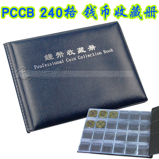 (PCCB) Numismatic coins Book of coins 240 Gcoins Collection Book of coins Collection of coins