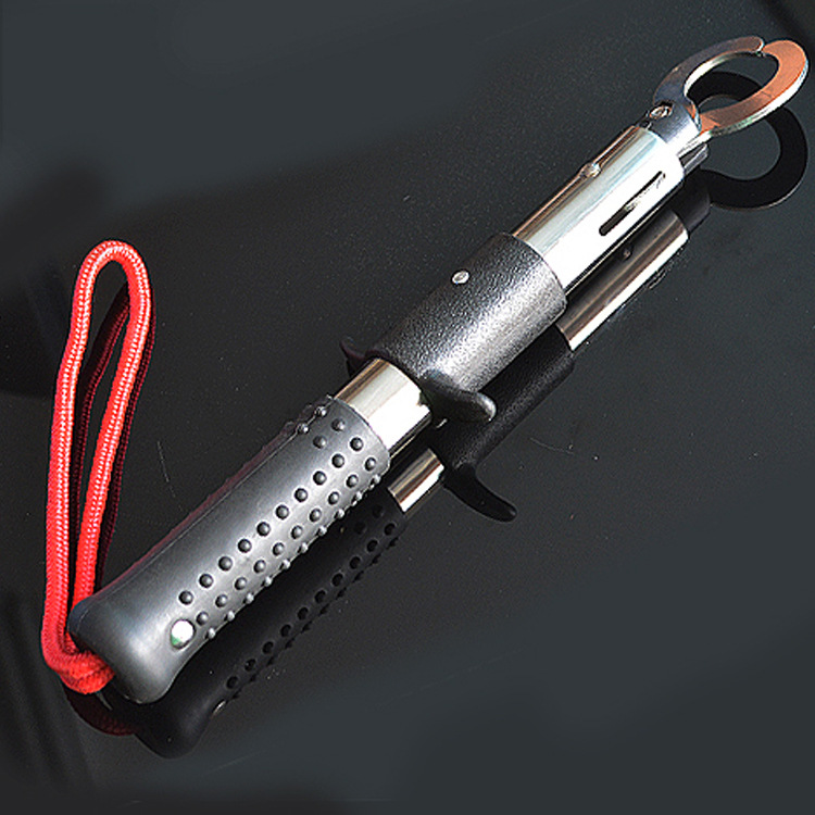 Luya gun handle, straight handle, tape measure, pocket with missed rope, fish clip, fish mouth pliers, fishing gear supplies