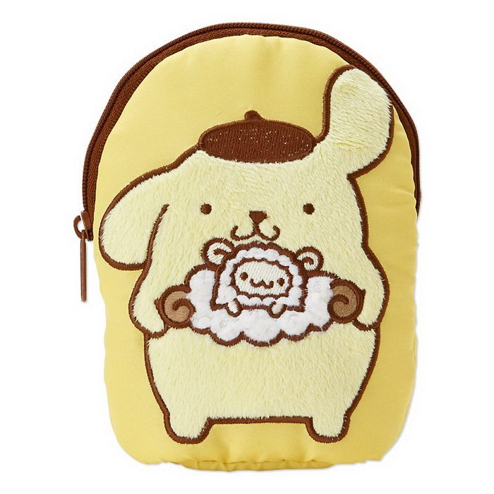 Japanese SanrioPompompurin Budian dog small hand holding a bag of paper towels to contain the bag (goat's)