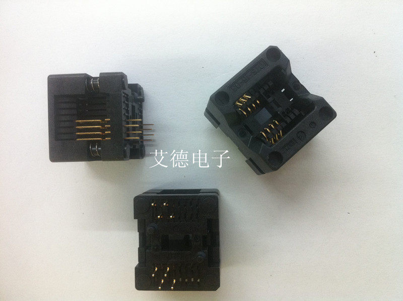 100% Japanese imports SOP8 test socket OTS-8 (16) -1 27-03 SOP8 burn seat