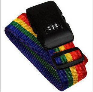 Travel Supplies Combination Lock Luggage Packing Belt Bundle Box with Aviation Belt