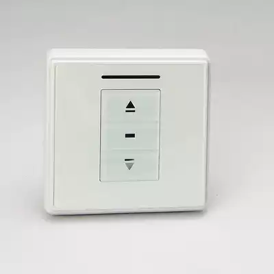 Electric curtain wired switch Type 86 wireless remote control receiver Tubular motor Garage door intelligent controller
