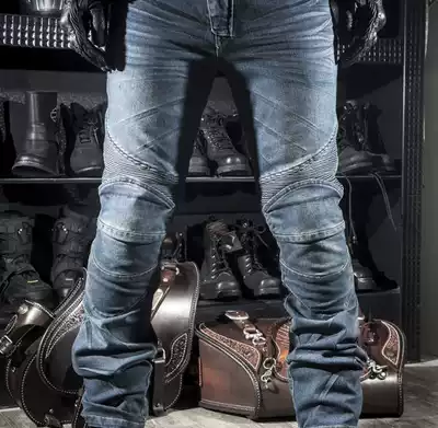 Lin Youfeng R2 high speed black jeans motorcycle racing pants motorcycle pants anti-tumble pants thick and velvet