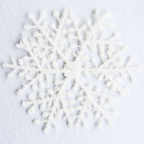  Anyang Christmas ornaments heavy snow powder snowflake slices 5cm 12 a pack