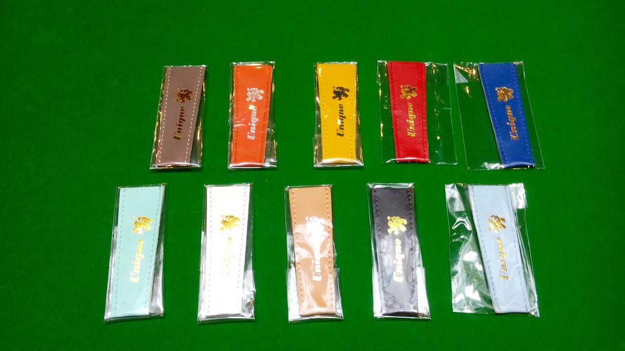 (Zhongyi Billiards) Thailand Yuli Hand Sewn Snooker Small Head Rod Genuine Leather Rod Head Protection Cover Holster Billiard Cue