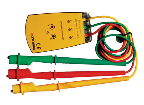 VICTOR VC850A Three-phase AC Electrical Phase Meter