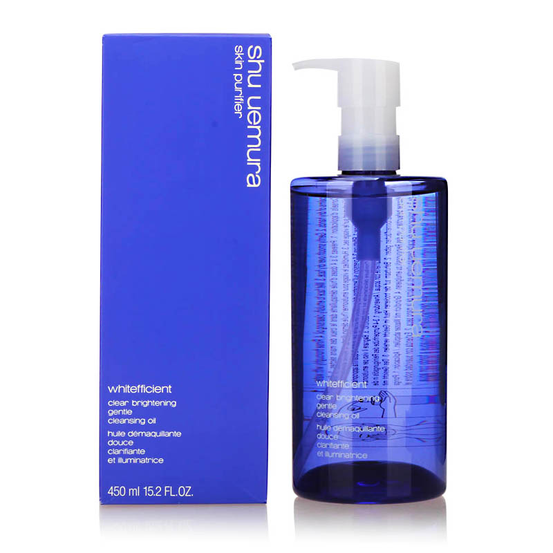 Shu-uemura/植村秀 紫和梅焕白洁颜油 断黑净白 450ml