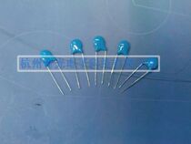 Manufacturer direct sales 8MM sheet diameter F8 straight intercalation high pressure porcelain sheet 222M 3KV 2 2NF 2200PF