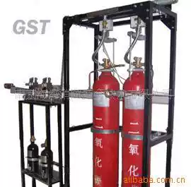 Fire gas fire extinguishing heptafluoropropane cylinder head valve