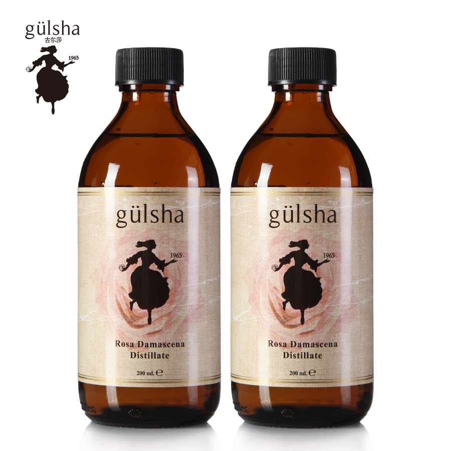 Gulsha/古尔莎玫瑰水200ml*2 土耳其大马士革纯露爽肤水补水保湿