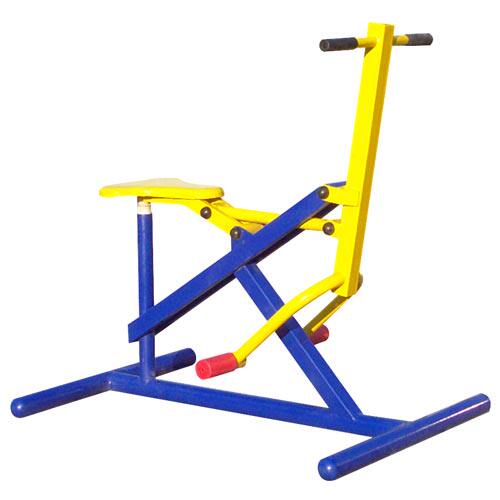 Single Riding Machine Outdoor Fitness Equipment Elderly Park Plaza Outdoor Fitness Riding Machine Community Fitness Facility Combination