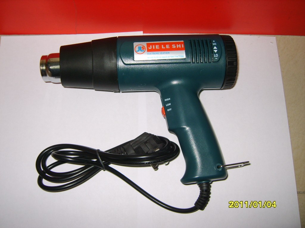 Hot Wind Gun Blow Gun 1800W Hot Air Cylinder Hot Blower 1800W Adjustable Temperature Gift