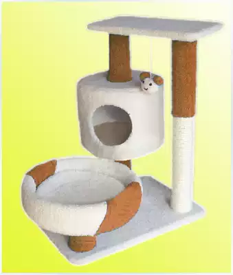 Special Post Spot Cat Holder Pet Toy Cat Climbing Frame Cat Scratch Board Cat Tree 26015
