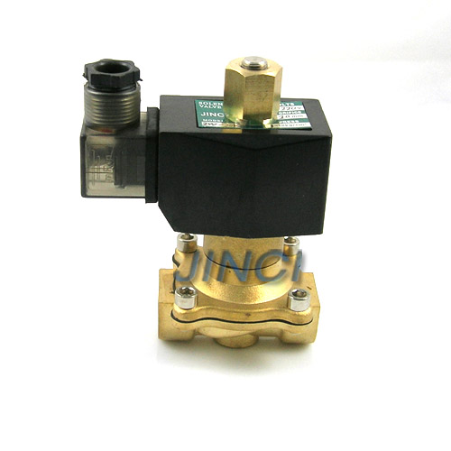 Normally open solenoid valve water valve gas valve 3 minutes 2w-160-10k 2w-160-10k AC220V DC24V DC24V magnetic