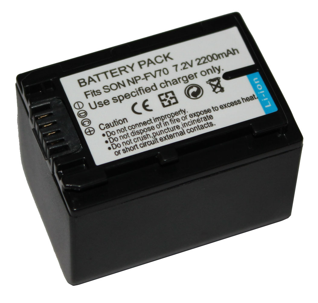 Suitable for Sony camera NP-FV70 battery XR160E HDR-CX180E 270E FV70 battery