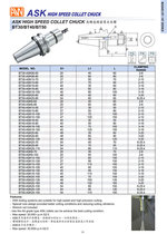 ★ Taiwan Anwei high speed precision collet body BT40-ASK16-80