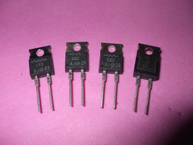 Light-tone-free high-power resistance 20W1 8 au