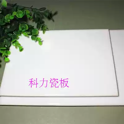 10 inch mechanism medium white glaze rectangular oval (30x20)all-ceramic high temperature porcelain plate(not actually)