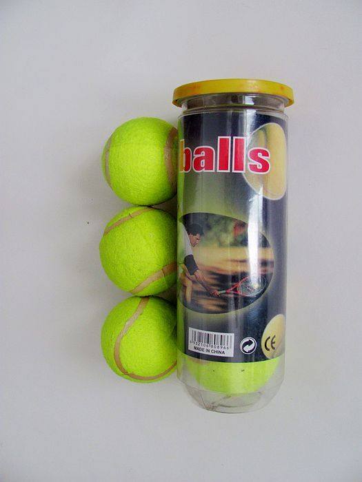 Tennis Tennis Tennis ( three special - specialized balls for training - and - specialized tennis )