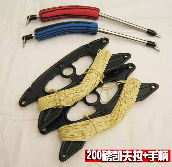 Four-wire sports kite handle 200 lbs 8 shares Kevlar braided wire aerobatic kite flying wire winding wire plate