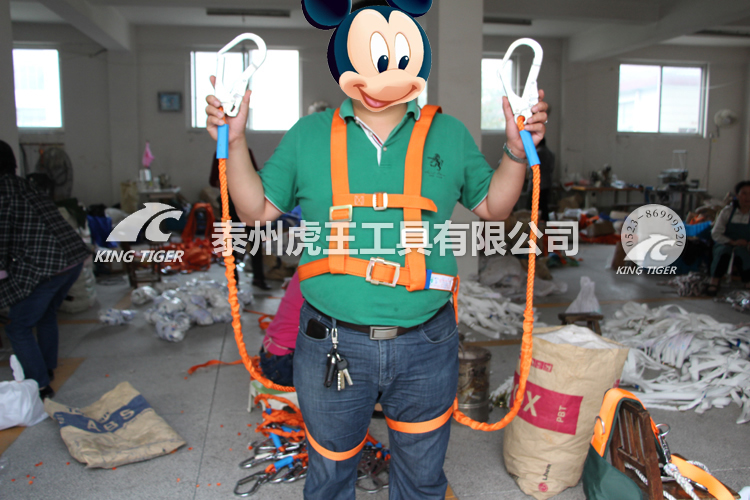 Electrical safety belt Aerial work European full body safety belt Removable outdoor climbing safety belt